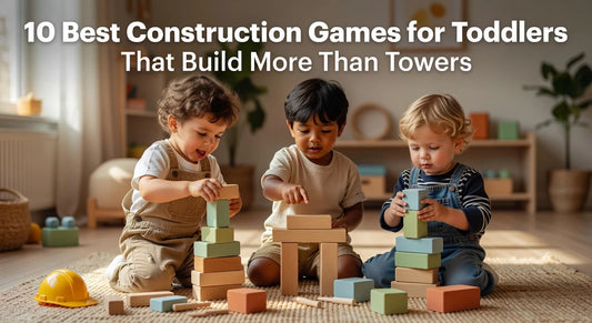 Professional header image for list-based article: 10 Best Construction Games for Toddlers That Build More T...