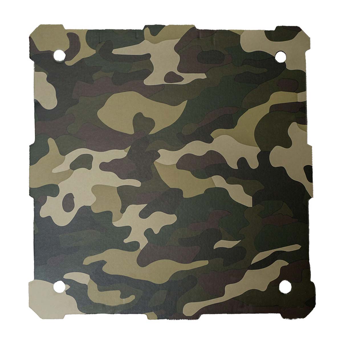 Image of a Kidz Forts Commando kit wall panel.  Panel is camouflage pattern.